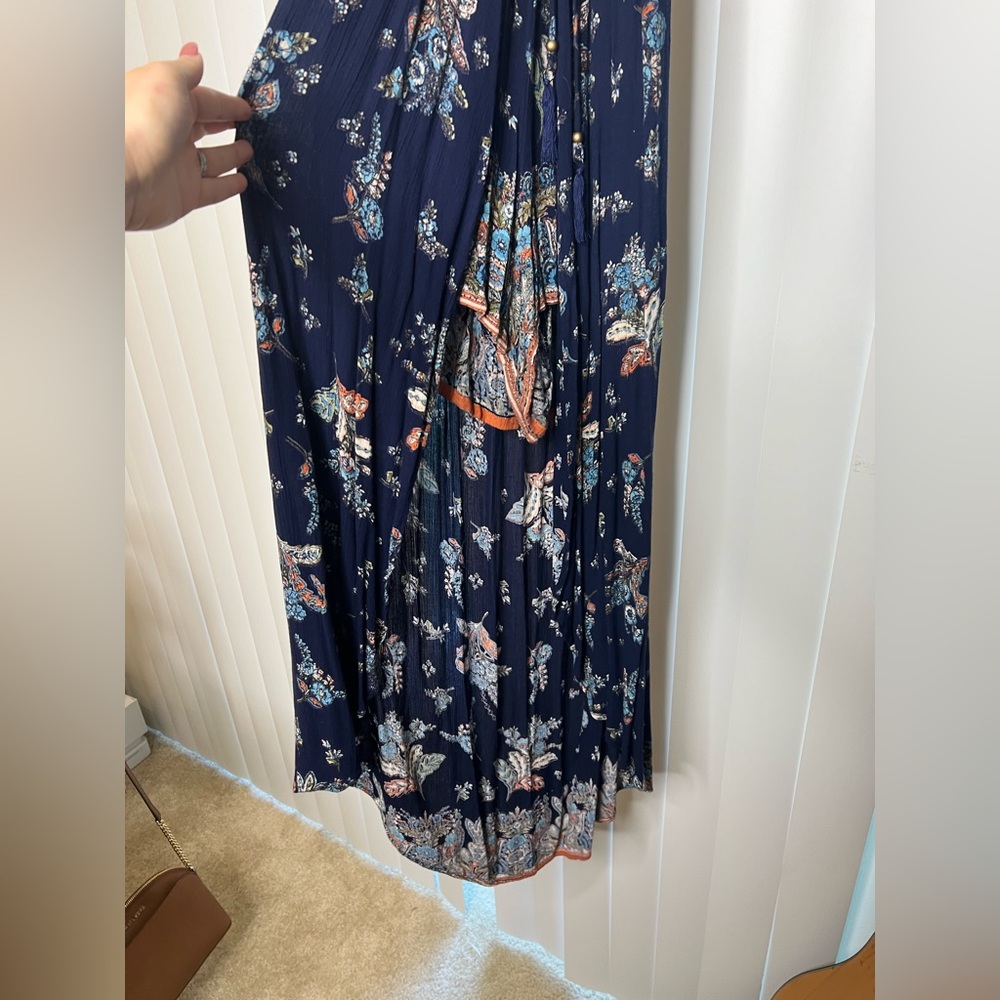 Woman’s halter flowy boho romper